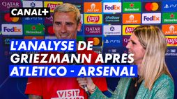 Antoine Griezmann réagit à la demi-finale aller Atlético de Madrid / Arsenal - Ligue des Champions 2025-2026