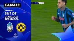 Le but de Gianluca Scamacca contre Dortmund (5')