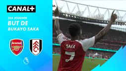 Le but de Bukayo Saka contre Fulham (40')