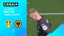 Le but de James Justin contre Wolverhampton (18')