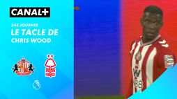 Le tacle de Chris Wood contre Sunderland (31')