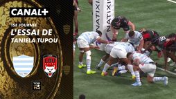 L'essai de Taniela Tupou contre Lyon