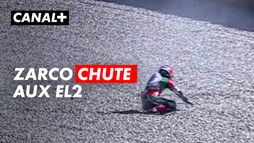 La chute de Johann Zarco dans les premiers instants des EL2