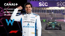 Le dépassement de Carlos Sainz au Saudi Arabian Grand Prix 2025 - 28e tour