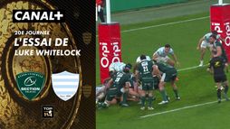 L'essai de Luke Whitelock contre Racing