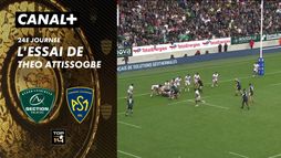 L'essai de Theo Attissogbe contre Clermont