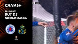 Le but de Nicolas Raskin contre Union St Gilloise (21')
