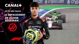 Le dépassement de Oliver Bearman au Grand Prix de São Paulo- 47e tour