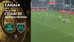 L'essai de Nathan Decron contre US Montauban
