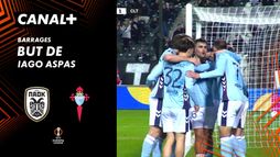 Le but de Iago Aspas contre PAOK Salonique (34')
