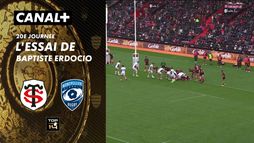 L'essai de Baptiste Erdocio contre Toulouse