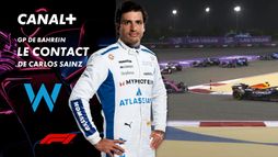 Le contact de Carlos Sainz au Grand Prix de Bahreïn- 36e tour
