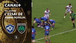 L'essai de Pierre Popelin contre US Montauban