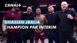 En l'absence de Josh O'Connor, Ghassen Jbalia est le champion par intérim des poids plumes - ARES 36