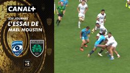 L'essai de Mael Moustin contre US Montauban