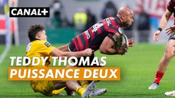 L'ailier toulousain Thomas plante un doublé