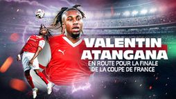 Valentin Atangana, en route pour la finale de la Coupe de France