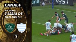 L'essai de Gael Fickou contre Pau
