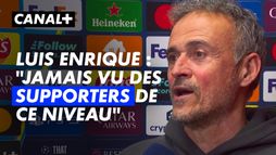 Ligue des champions : Luis Enriqué dédie la victoire aux supporters du PSG