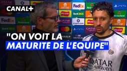 Le capitaine parisien Marquinhos heureux après la qualification du PSG - Ligue des champions 2025-2026