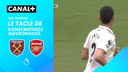 Le tacle de Konstantinos Mavropanos contre Arsenal (22')