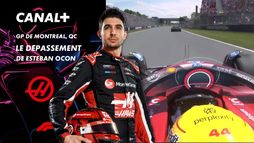 Le dépassement de Esteban Ocon au Grand Prix du Canada- 20e tour