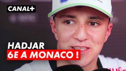 Hadjar 6e sur le rocher - Grand Prix de Monaco