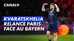 Kvaratskhelia remet Paris dans la partie face au Bayern !