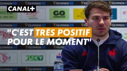 Les propos d'Antoine Dupont après la victoire des Bleus au Pays de Galles