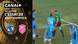 L'essai de Billy Vunipola contre Paris