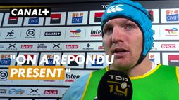 Arthur Iturria revient sur la victoire de Bayonne face à La Rochelle