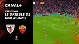 Le dribble de Nico Williams contre AS Rome (23')