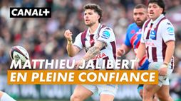 Matthieu Jalibert, en pleine confiance