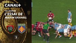 L'essai de Maxim Granell contre Toulon