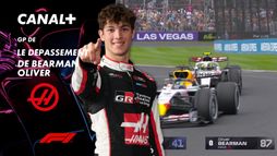 Le dépassement de Bearman Oliver au Grand Prix d'Australie- 40e tour - 7e tour