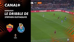 Le dribble de Stephen Eustaquio contre AS Rome (27')