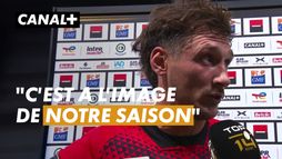 Baptiste Serin revient sur la défaite de Toulon face au Racing qui met fin à leur course aux phases finales