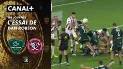 L'essai de Dan Robson contre Bordeaux-Bègles