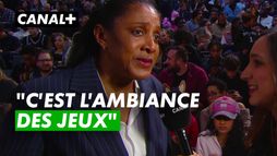 Marie José PEREC "l'ambiance des jeux ça continue"