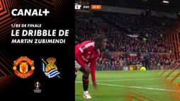 Le dribble de Martín Zubimendi contre Man. United (45')