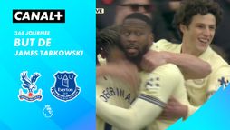 Le but de James Tarkowski contre Crystal Palace (6')