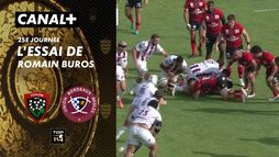 L'essai de Romain Buros contre Toulon