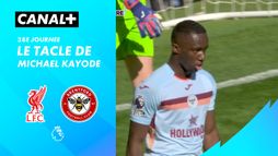 Le tacle de Michael Kayode contre Liverpool (43')