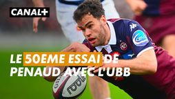 Penaud inscrit son 50ème essai avec Bordeaux-Bègles face à Castres