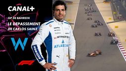 Le dépassement de Carlos Sainz au Grand Prix de Bahreïn- 1e tour