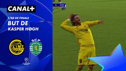 Le but de Kasper Høgh contre Sporting Portugal (71')