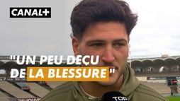 Nicolas Depoortère revient sur sa blessure