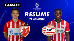 Le résumé de Etoile rouge de Belgrade / PSV Eindhoven