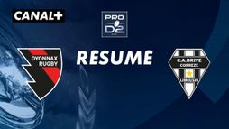 Le résumé de Oyonnax / Brive