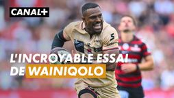 L’incroyable essai de Jiuta Wainiqolo qui fait le show face à Toulouse